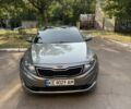 Сірий Кіа Оптіма, об'ємом двигуна 2 л та пробігом 193 тис. км за 9700 $, фото 1 на Automoto.ua