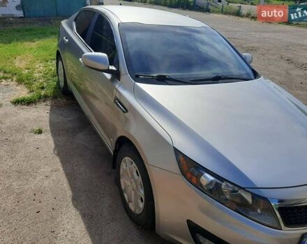 Серый Киа Оптима, объемом двигателя 2.4 л и пробегом 131 тыс. км за 9700 $, фото 4 на Automoto.ua