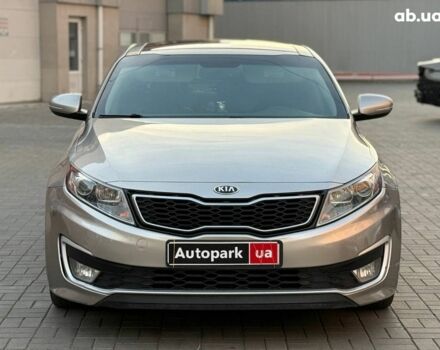 Серый Киа Оптима, объемом двигателя 2.4 л и пробегом 293 тыс. км за 10990 $, фото 1 на Automoto.ua
