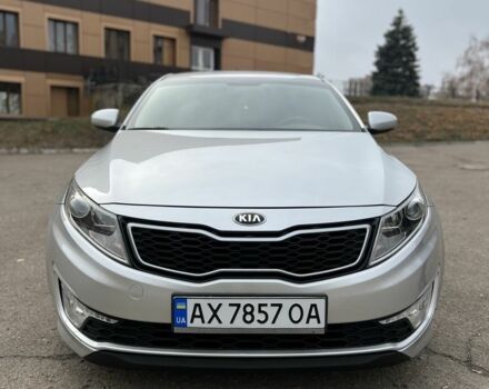 Серый Киа Оптима, объемом двигателя 2 л и пробегом 126 тыс. км за 9200 $, фото 2 на Automoto.ua
