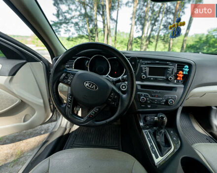 Серый Киа Оптима, объемом двигателя 2.4 л и пробегом 200 тыс. км за 9000 $, фото 35 на Automoto.ua