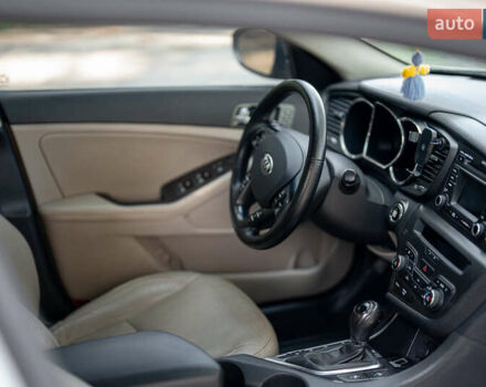 Серый Киа Оптима, объемом двигателя 2.4 л и пробегом 200 тыс. км за 9000 $, фото 46 на Automoto.ua