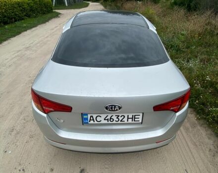 Серый Киа Оптима, объемом двигателя 2 л и пробегом 290 тыс. км за 6500 $, фото 5 на Automoto.ua