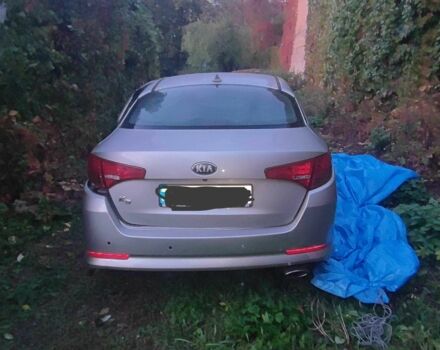 Серый Киа Оптима, объемом двигателя 2 л и пробегом 347 тыс. км за 3500 $, фото 3 на Automoto.ua