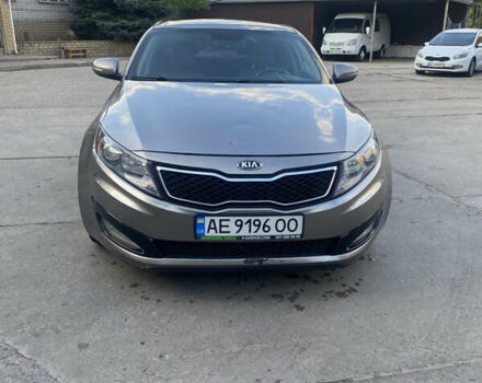 Серый Киа Оптима, объемом двигателя 2.36 л и пробегом 170 тыс. км за 10500 $, фото 2 на Automoto.ua