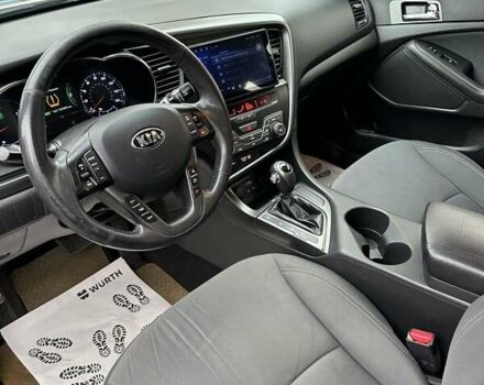 Серый Киа Оптима, объемом двигателя 2.4 л и пробегом 220 тыс. км за 8900 $, фото 14 на Automoto.ua