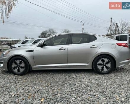 Серый Киа Оптима, объемом двигателя 2.4 л и пробегом 220 тыс. км за 8900 $, фото 2 на Automoto.ua