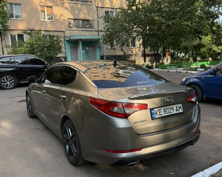 Серый Киа Оптима, объемом двигателя 2 л и пробегом 193 тыс. км за 10500 $, фото 2 на Automoto.ua