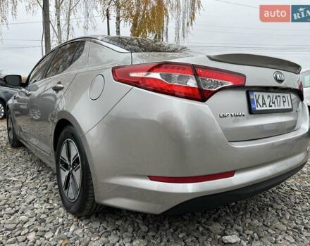 Серый Киа Оптима, объемом двигателя 2.4 л и пробегом 220 тыс. км за 8900 $, фото 4 на Automoto.ua