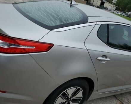 Серый Киа Оптима, объемом двигателя 2.36 л и пробегом 155 тыс. км за 10800 $, фото 4 на Automoto.ua