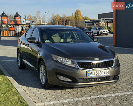 Серый Киа Оптима, объемом двигателя 2.4 л и пробегом 124 тыс. км за 9200 $, фото 2 на Automoto.ua
