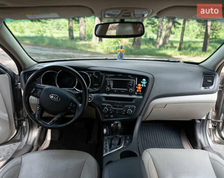 Серый Киа Оптима, объемом двигателя 2.4 л и пробегом 200 тыс. км за 9000 $, фото 34 на Automoto.ua