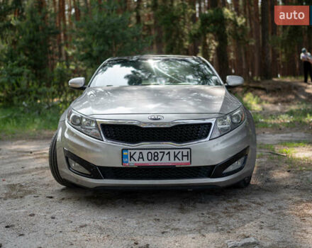 Серый Киа Оптима, объемом двигателя 2.4 л и пробегом 200 тыс. км за 9000 $, фото 18 на Automoto.ua