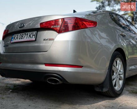 Серый Киа Оптима, объемом двигателя 2.4 л и пробегом 200 тыс. км за 9000 $, фото 7 на Automoto.ua