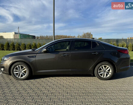 Серый Киа Оптима, объемом двигателя 2.4 л и пробегом 124 тыс. км за 9200 $, фото 3 на Automoto.ua