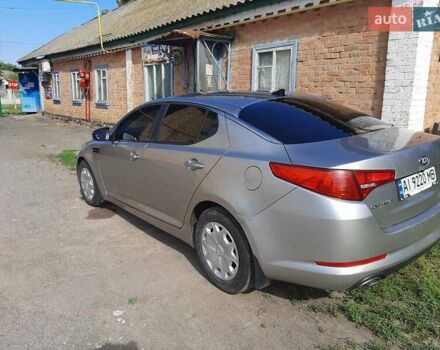 Серый Киа Оптима, объемом двигателя 2.4 л и пробегом 131 тыс. км за 9700 $, фото 14 на Automoto.ua