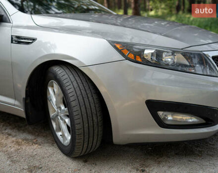 Серый Киа Оптима, объемом двигателя 2.4 л и пробегом 200 тыс. км за 9000 $, фото 12 на Automoto.ua