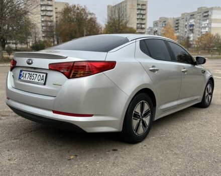 Серый Киа Оптима, объемом двигателя 2 л и пробегом 126 тыс. км за 9200 $, фото 3 на Automoto.ua
