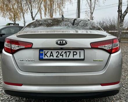 Серый Киа Оптима, объемом двигателя 2.4 л и пробегом 220 тыс. км за 8900 $, фото 7 на Automoto.ua