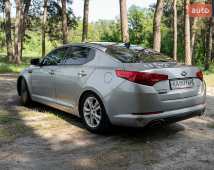 Серый Киа Оптима, объемом двигателя 2.4 л и пробегом 200 тыс. км за 9000 $, фото 3 на Automoto.ua