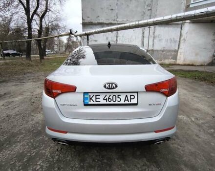 Серый Киа Оптима, объемом двигателя 2.36 л и пробегом 195 тыс. км за 8900 $, фото 5 на Automoto.ua