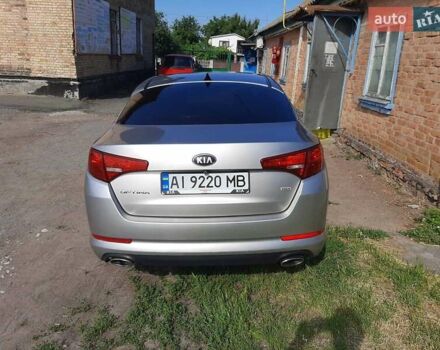Серый Киа Оптима, объемом двигателя 2.4 л и пробегом 131 тыс. км за 9700 $, фото 1 на Automoto.ua