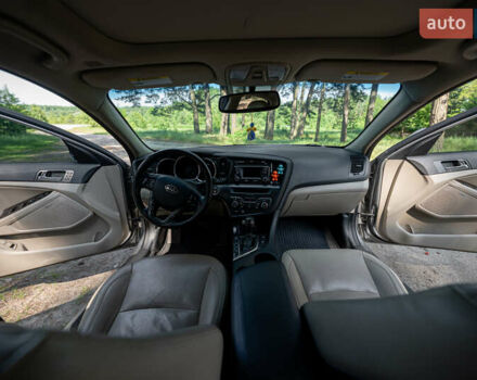 Серый Киа Оптима, объемом двигателя 2.4 л и пробегом 200 тыс. км за 9000 $, фото 32 на Automoto.ua