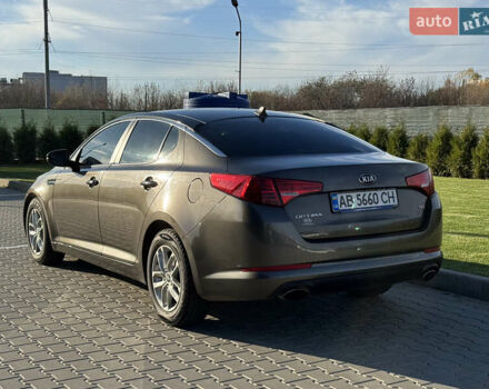 Серый Киа Оптима, объемом двигателя 2.4 л и пробегом 124 тыс. км за 9200 $, фото 5 на Automoto.ua