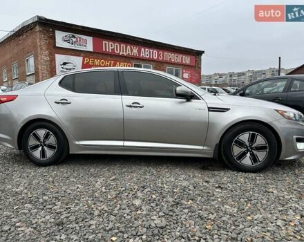 Серый Киа Оптима, объемом двигателя 2.4 л и пробегом 220 тыс. км за 8900 $, фото 3 на Automoto.ua