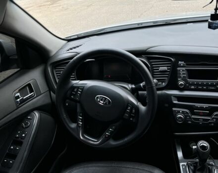 Серый Киа Оптима, объемом двигателя 2 л и пробегом 126 тыс. км за 9200 $, фото 12 на Automoto.ua