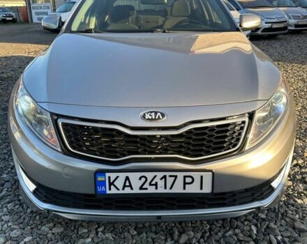 Сірий Кіа Оптіма, об'ємом двигуна 2.4 л та пробігом 220 тис. км за 9500 $, фото 4 на Automoto.ua