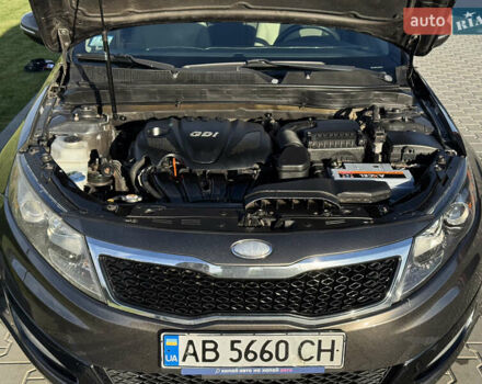 Серый Киа Оптима, объемом двигателя 2.4 л и пробегом 124 тыс. км за 9200 $, фото 7 на Automoto.ua