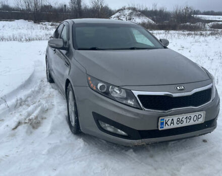 Сірий Кіа Оптіма, об'ємом двигуна 2.36 л та пробігом 215 тис. км за 8999 $, фото 5 на Automoto.ua