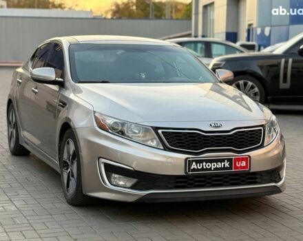 Серый Киа Оптима, объемом двигателя 2.4 л и пробегом 293 тыс. км за 10990 $, фото 2 на Automoto.ua
