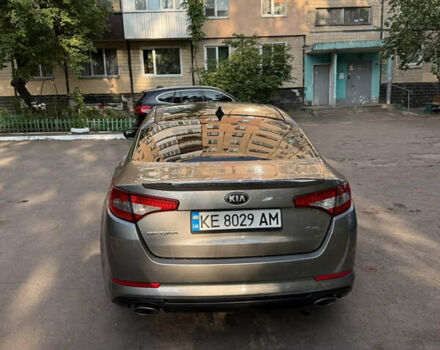 Серый Киа Оптима, объемом двигателя 2 л и пробегом 193 тыс. км за 10500 $, фото 7 на Automoto.ua