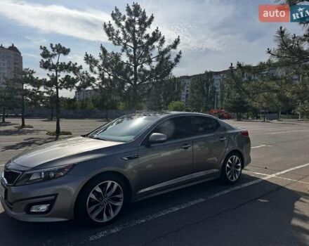 Серый Киа Оптима, объемом двигателя 2 л и пробегом 116 тыс. км за 12500 $, фото 17 на Automoto.ua