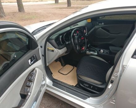 Серый Киа Оптима, объемом двигателя 2.4 л и пробегом 160 тыс. км за 11000 $, фото 4 на Automoto.ua