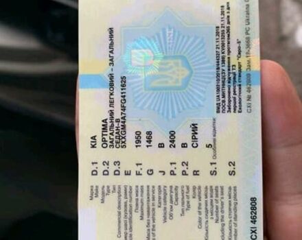 Серый Киа Оптима, объемом двигателя 2.4 л и пробегом 85 тыс. км за 9500 $, фото 11 на Automoto.ua