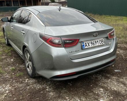 Серый Киа Оптима, объемом двигателя 2.4 л и пробегом 195 тыс. км за 9950 $, фото 4 на Automoto.ua