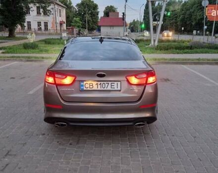 Серый Киа Оптима, объемом двигателя 2.4 л и пробегом 260 тыс. км за 8800 $, фото 4 на Automoto.ua
