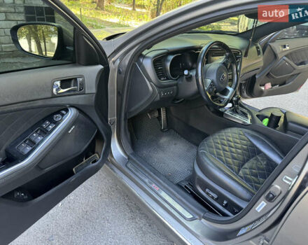 Серый Киа Оптима, объемом двигателя 2 л и пробегом 153 тыс. км за 12800 $, фото 6 на Automoto.ua