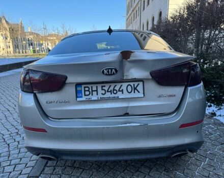 Серый Киа Оптима, объемом двигателя 2.4 л и пробегом 130 тыс. км за 6000 $, фото 3 на Automoto.ua