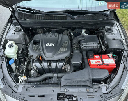 Сірий Кіа Оптіма, об'ємом двигуна 2.36 л та пробігом 220 тис. км за 8500 $, фото 42 на Automoto.ua