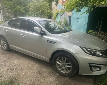 Серый Киа Оптима, объемом двигателя 2 л и пробегом 435 тыс. км за 8500 $, фото 1 на Automoto.ua