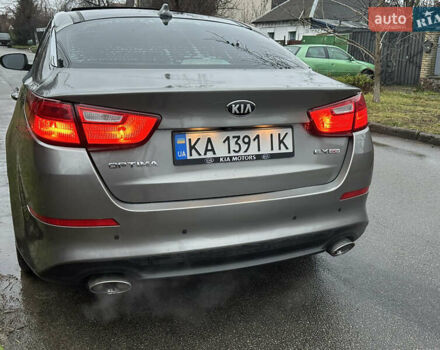 Сірий Кіа Оптіма, об'ємом двигуна 2.36 л та пробігом 220 тис. км за 8500 $, фото 9 на Automoto.ua
