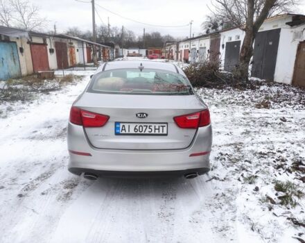 Серый Киа Оптима, объемом двигателя 2.4 л и пробегом 85 тыс. км за 9500 $, фото 3 на Automoto.ua