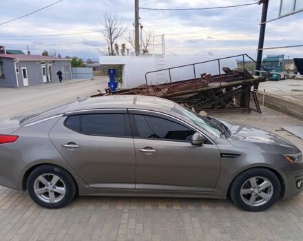 Серый Киа Оптима, объемом двигателя 2.4 л и пробегом 140 тыс. км за 9500 $, фото 4 на Automoto.ua