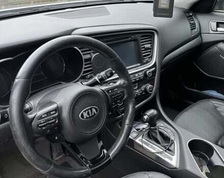 Серый Киа Оптима, объемом двигателя 2.4 л и пробегом 195 тыс. км за 9950 $, фото 6 на Automoto.ua