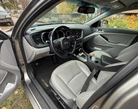 Серый Киа Оптима, объемом двигателя 2.4 л и пробегом 117 тыс. км за 10000 $, фото 5 на Automoto.ua