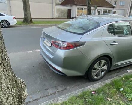 Серый Киа Оптима, объемом двигателя 2.4 л и пробегом 150 тыс. км за 10500 $, фото 3 на Automoto.ua